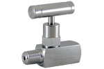 Stainless and Carbon Steel M x F Mini Needle Valve